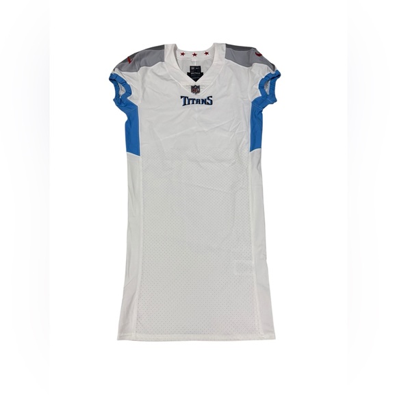 NWOT Nike NFL Tennessee Titans Blank Football Jersey Mens 38 White On Field - Picture 1 of 9